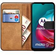 Basic Handyhülle für Motorola Moto G30 / G10 Hülle Book Case klappbare Schutzhülle