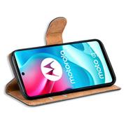 Basic Handyhülle für Motorola Moto G60s Hülle Book Case klappbare Schutzhülle
