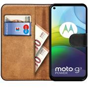 Basic Handyhülle für Motorola Moto G9 Power Hülle Book Case klappbare Schutzhülle