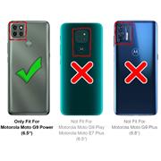 Basic Handyhülle für Motorola Moto G9 Power Hülle Book Case klappbare Schutzhülle