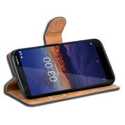 Basic Bookcase Hülle für Nokia 3.1 Case klappbare Schutzhülle