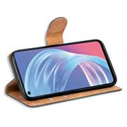 Basic Handyhülle für OPPO A73 5G Hülle Book Case klappbare Schutzhülle