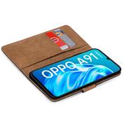 Basic Handyhülle für OPPO A91 Hülle Book Case klappbare Schutzhülle