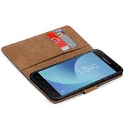 Basic Bookcase Hülle für Samsung Galaxy J3 2017 Case klappbare Schutzhülle