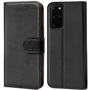 Basic Bookcase Hülle für Samsung Galaxy S20 Plus Case klappbare Schutzhülle