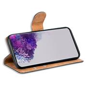Basic Bookcase Hülle für Samsung Galaxy S20 Ultra Case klappbare Schutzhülle
