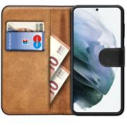 Basic Handyhülle für Samsung Galaxy S21 Plus Hülle Book Case klappbare Schutzhülle