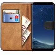 Basic Bookcase Hülle für Samsung Galaxy S8 Plus Case klappbare Schutzhülle