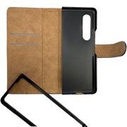 Basic Handyhülle für Samsung Galaxy Z Fold 3 Hülle Book Case klappbare Schutzhülle