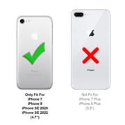 Magnet Case für Apple iPhone 7 Hülle, iPhone 8 Hülle, iPhone SE 2020/2022 Schutzhülle Handy Cover Klapphülle