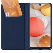 Magnet Case für Samsung Galaxy A42 5G Hülle Schutzhülle Handy Cover Slim Klapphülle