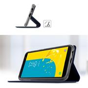 Magnet Case für Samsung Galaxy J6 2018 Hülle Schutzhülle Handy Cover Slim Klapphülle