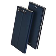 Magnet Case für Sony Xperia XZ1 Hülle Schutzhülle Handy Cover Slim Klapphülle