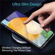 Metall Case für Samsung Galaxy A52 4G/5G / A52s 5G Hülle | Cover mit eingebautem Magnet Rückseite und Vorderseite aus Glas