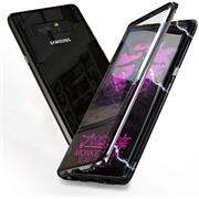 Metall Case für Samsung Galaxy Note 9 Hülle | Cover mit eingebautem Magnet Rückseite und Vorderseite aus Glas