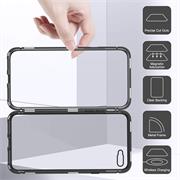 Metall Case für Apple iPhone 12 Pro Max Hülle | Cover mit eingebautem Magnet Backcover aus Glas