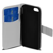 Motiv Klapphülle für Apple iPhone 4 / 4S buntes Wallet Schutzhülle
