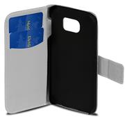Motiv Klapphülle für Samsung Galaxy S6 Edge buntes Wallet Schutzhülle