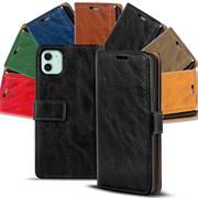 Retro Tasche für Apple iPhone 11 Hülle Wallet Case Handyhülle Vintage Slim Cover