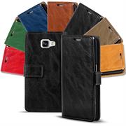 Retro Tasche für Samsung Galaxy A5 2016 Hülle Wallet Case Handyhülle Vintage Slim Cover