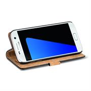 Retro Tasche für Samsung Galaxy S7 Hülle Wallet Case Handyhülle Vintage Slim Cover