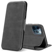 Shell Flip Case für Apple iPhone 12 / 12 Pro (6.1 Zoll) Hülle Handy Tasche mit Kartenfach Premium Schutzhülle