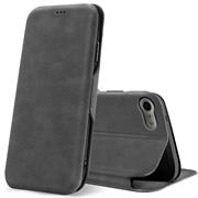 Shell Flip Case für Apple iPhone 7 / 8 / SE 2020/2022 Hülle Handy Tasche mit Kartenfach Premium Schutzhülle