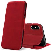Shell Flip Case für Apple iPhone X / XS Hülle Handy Tasche mit Kartenfach Premium Schutzhülle