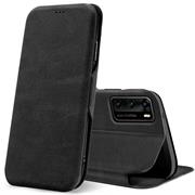 Shell Flip Case für Huawei P40 Hülle Handy Tasche mit Kartenfach Premium Schutzhülle