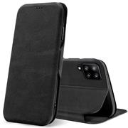 Shell Flip Case für Samsung Galaxy A42 5G Hülle Handy Tasche mit Kartenfach Premium Schutzhülle
