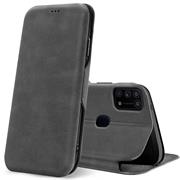 Shell Flip Case für Samsung Galaxy M31 Hülle Handy Tasche mit Kartenfach Premium Schutzhülle