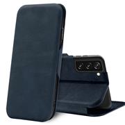 Shell Flip Case für Samsung Galaxy S21 Hülle Handy Tasche mit Kartenfach Premium Schutzhülle