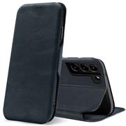 Shell Flip Case für Samsung Galaxy S21 FE Hülle Handy Tasche mit Kartenfach Premium Schutzhülle