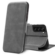Shell Flip Case für Samsung Galaxy S22 Hülle Handy Tasche mit Kartenfach Premium Schutzhülle