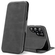 Shell Flip Case für Samsung Galaxy S22 Ultra Hülle Handy Tasche mit Kartenfach Premium Schutzhülle