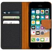Handy Tasche für Apple iPhone 5C Hülle Wallet Jeans Case Schutzhülle