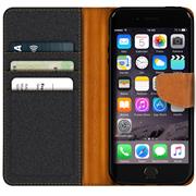 Handy Tasche für Apple iPhone 6s Plus / 6 Plus Hülle Wallet Jeans Case Schutzhülle