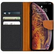 Handy Tasche für Apple iPhone XS Max Hülle Wallet Jeans Case Schutzhülle