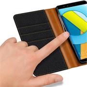 Handy Tasche für Honor 9 Lite Hülle Wallet Jeans Case Schutzhülle