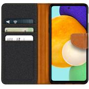 Handy Tasche für Samsung Galaxy A52 / A52 5G / A52s 5G Hülle Wallet Jeans Case Schutzhülle