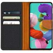 Handy Tasche für Samsung Galaxy A71 Hülle Wallet Jeans Case Schutzhülle