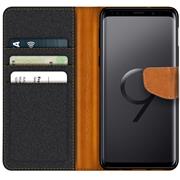 Handy Tasche für Samsung Galaxy S9 Hülle Wallet Jeans Case Schutzhülle