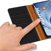 Handy Tasche für Xiaomi Mi 11 Lite Hülle 4G / 5G Wallet Jeans Case Schutzhülle