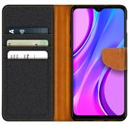 Handy Tasche für Xiaomi Redmi 9A Hülle Wallet Jeans Case Schutzhülle
