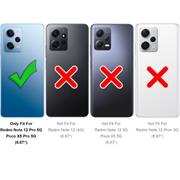 Klapp Hülle Xiaomi Redmi Note 12 Pro 5G Handyhülle Tasche Flip Case Schutz Hülle Book Cover