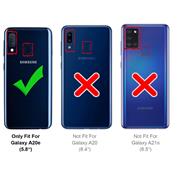 Farbwechsel Hülle für Samsung Galaxy A20e Schutzhülle Handy Case Slim Cover