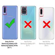 Farbwechsel Hülle für Samsung Galaxy A70 / A70s Schutzhülle Handy Case Slim Cover