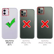 TPU Hülle für Apple iPhone 11 Handy Schutzhülle Carbon Optik Schutz Case