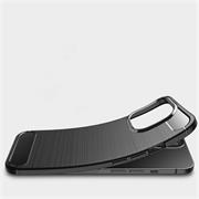 TPU Hülle für Apple iPhone 13 Pro Handy Schutzhülle Carbon Optik Schutz Case
