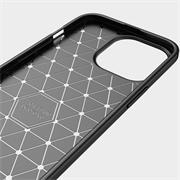 TPU Hülle für Apple iPhone 14 Pro Max Handy Schutzhülle Carbon Optik Schutz Case